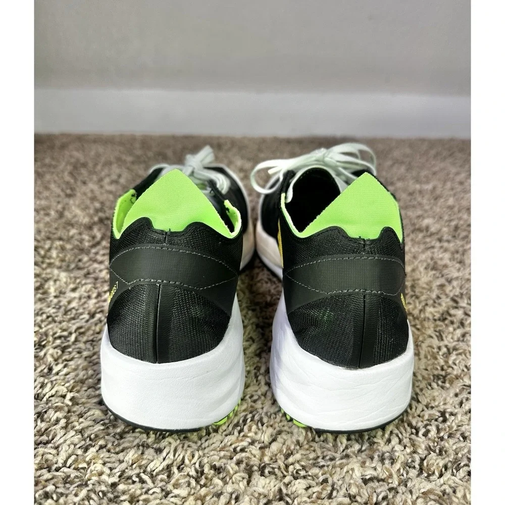 Adidas Adizero Adios 7 Black Yellow Solar Green 2022 Shoes GY8409 Men's Size 9